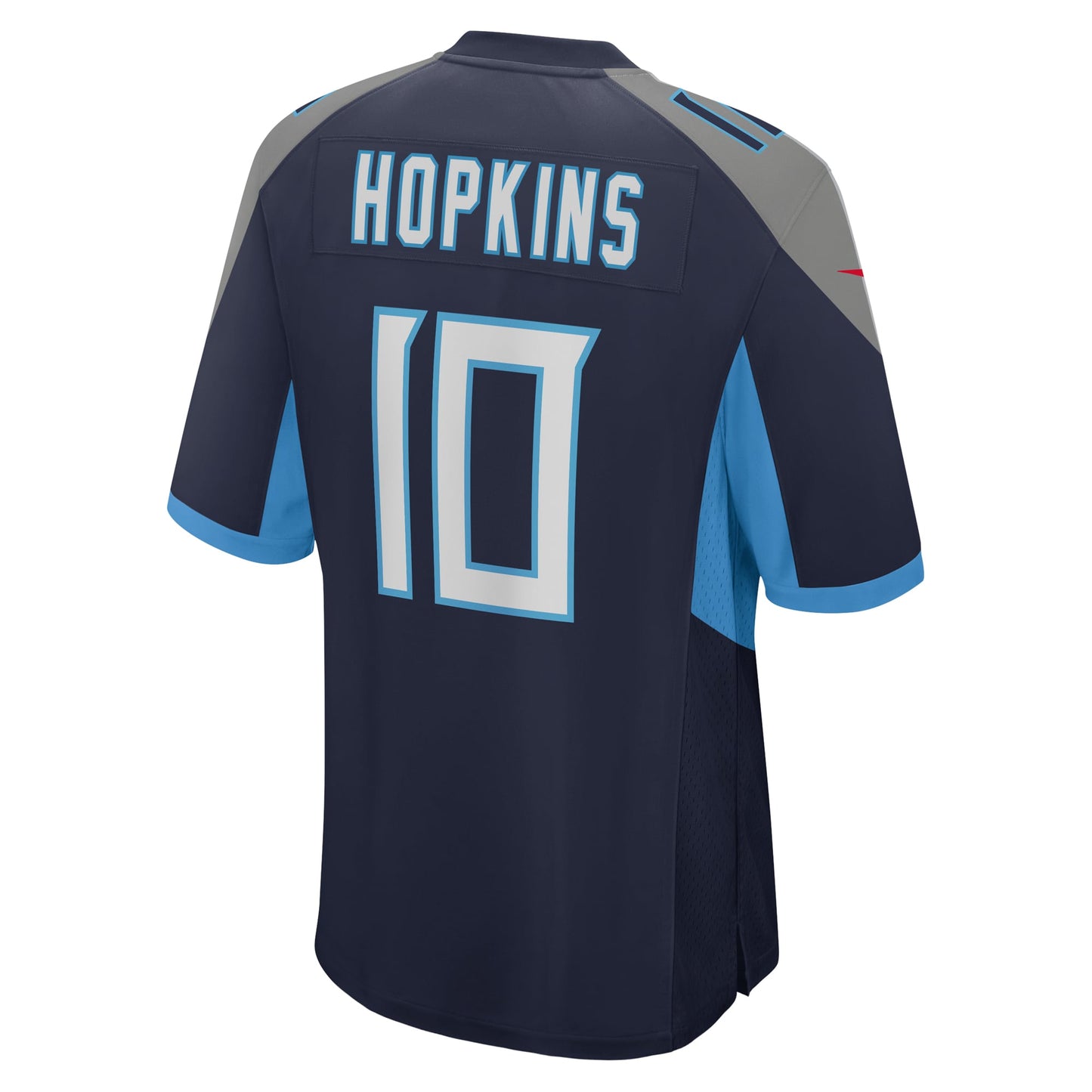 Tennessee Titans DeAndre Hopkins Navy Game Jersey JS2190