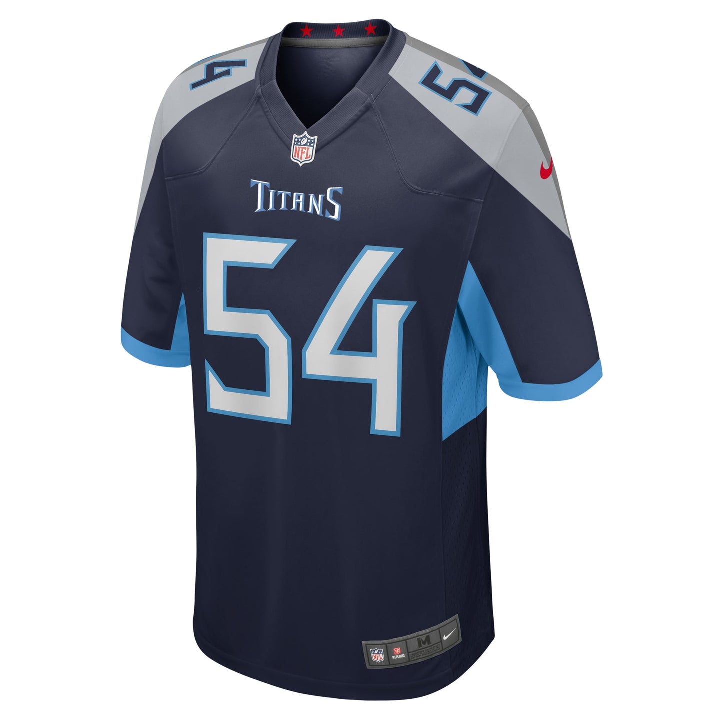 Tennessee Titans Garret Wallow Navy Game Jersey JS3074