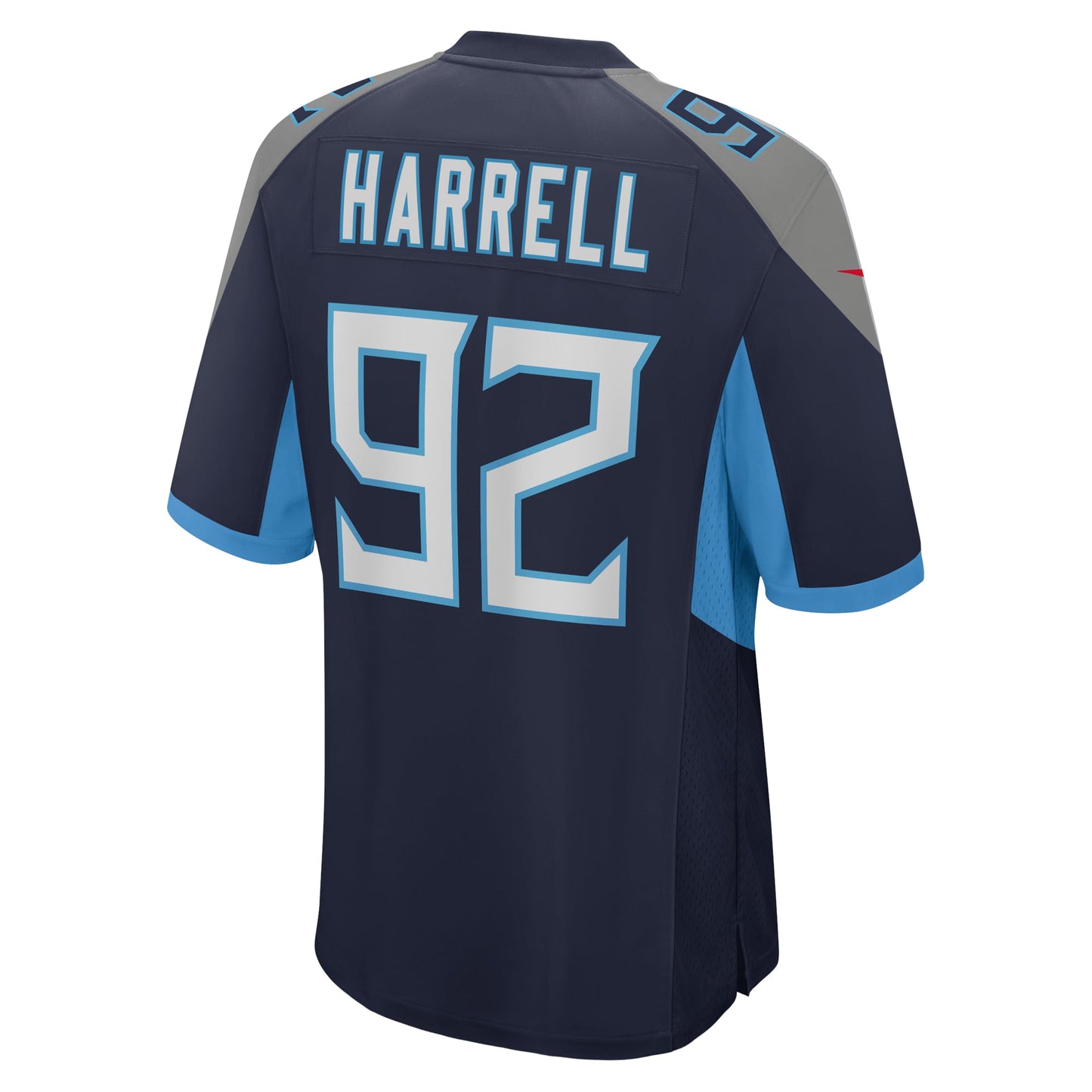 Tennessee Titans Jaylen Harrell Navy Game Jersey JS4033