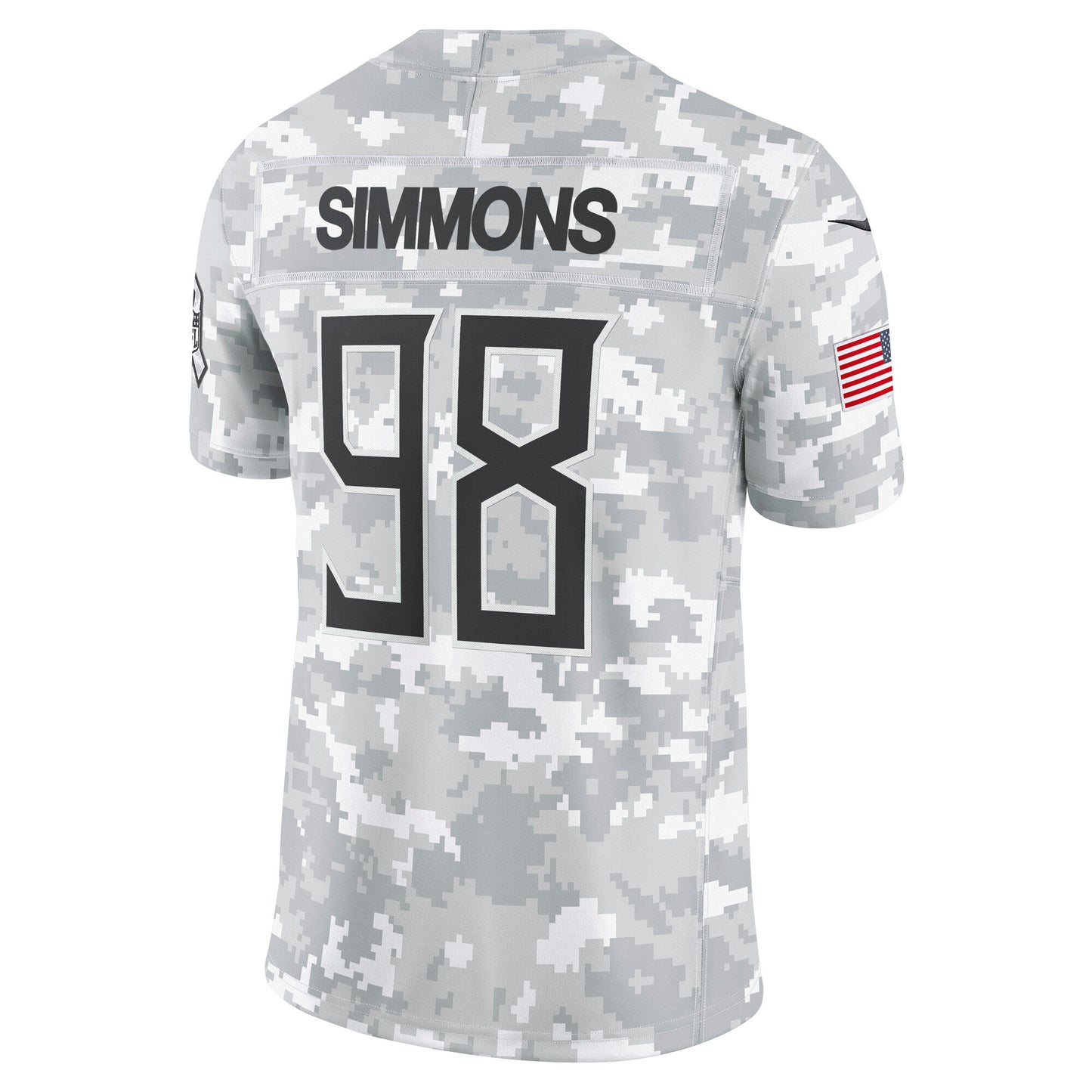 Tennessee Titans Jeffery Simmons Arctic Camo 2024 Salute to Service Limited Jersey JS2744