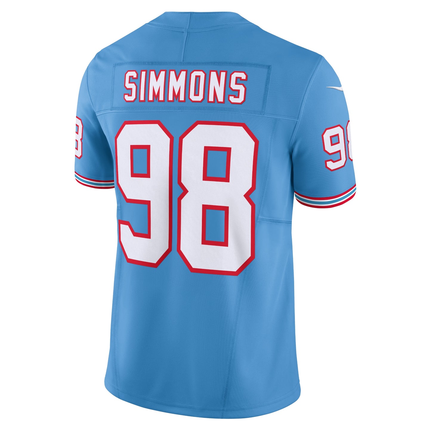 Tennessee Titans Jeffery Simmons Light Blue Vapor F.U.S.E. Limited Jersey JS2222