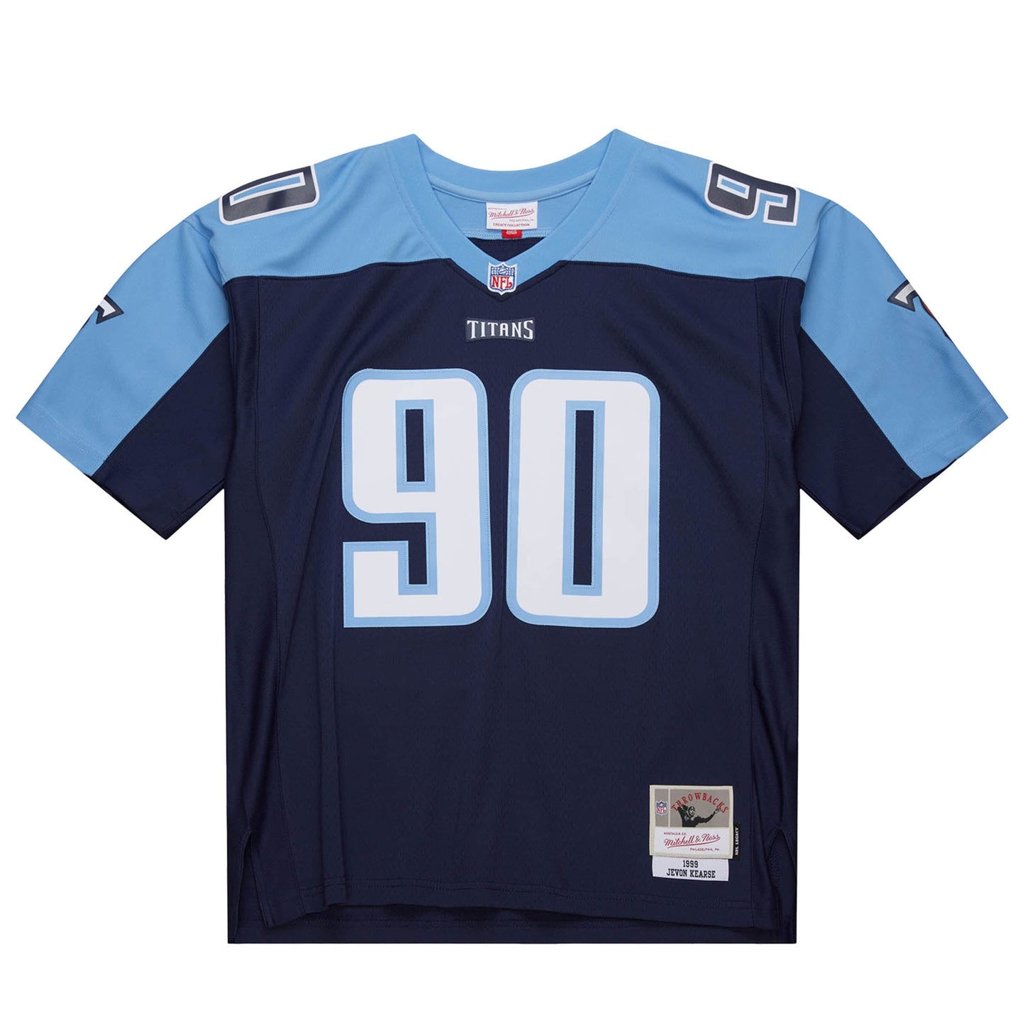 Tennessee Titans Jevon Kearse Mitchell & Ness Navy 1999 Legacy Jersey JS1944
