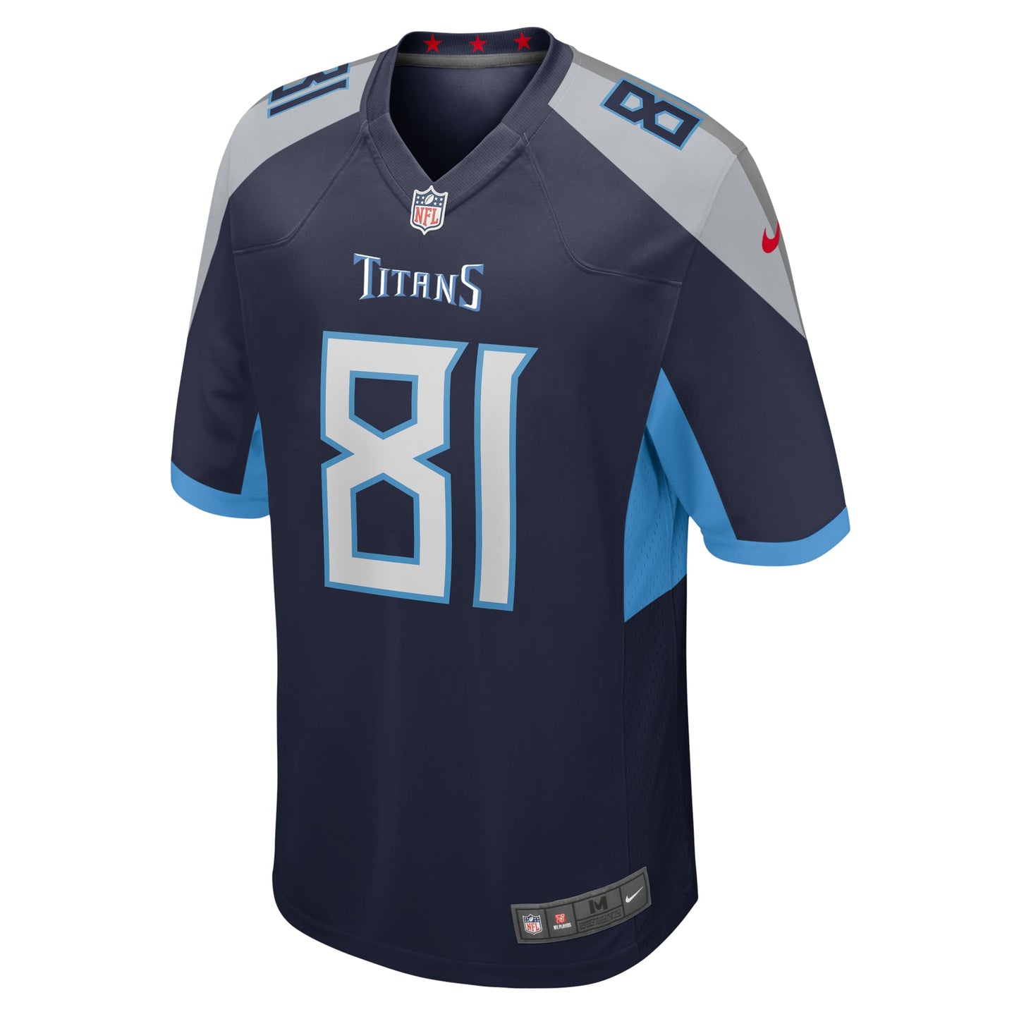 Tennessee Titans Josh Whyle Navy Team Game Jersey JS8936