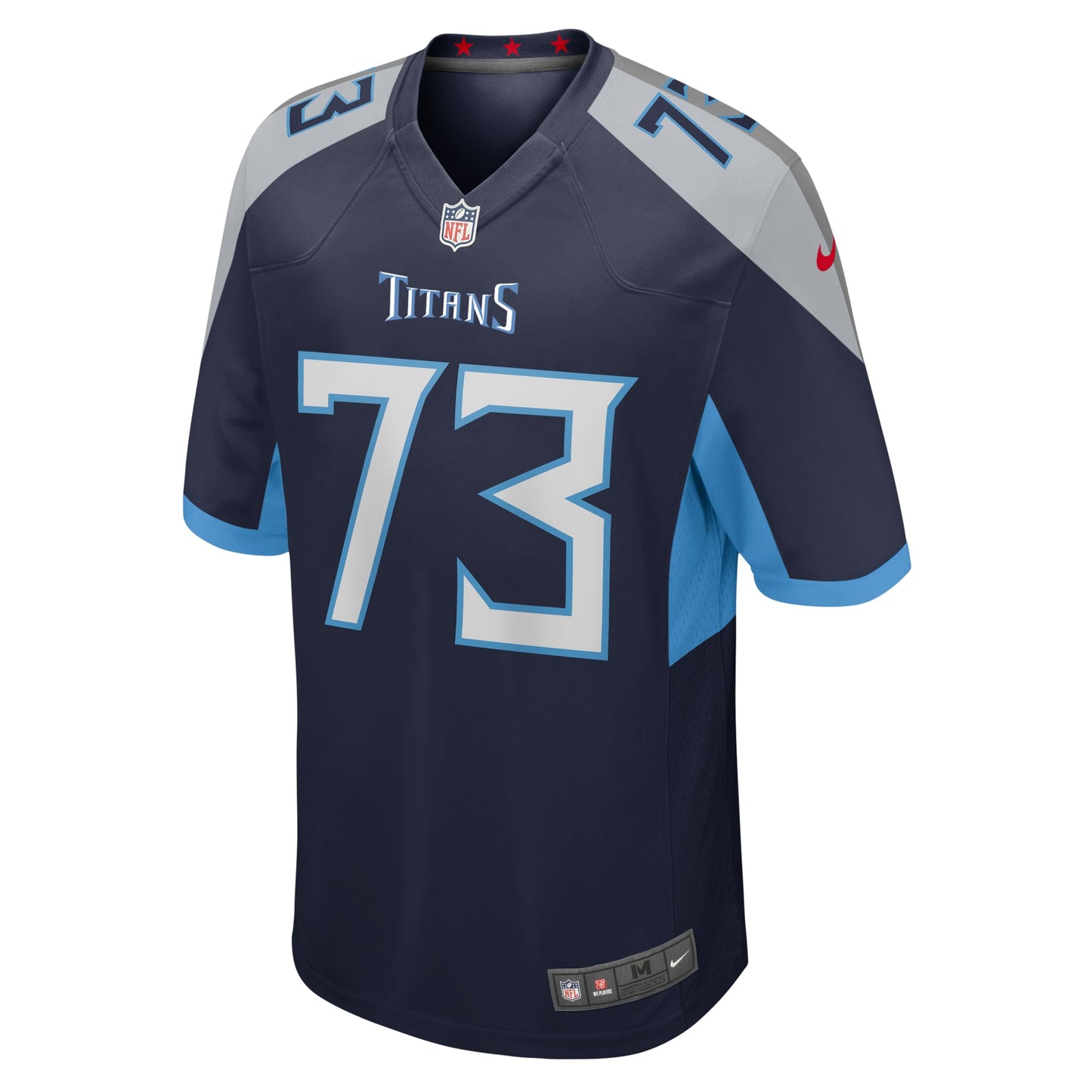 Tennessee Titans Justin Murray Navy Team Game Jersey JS8365