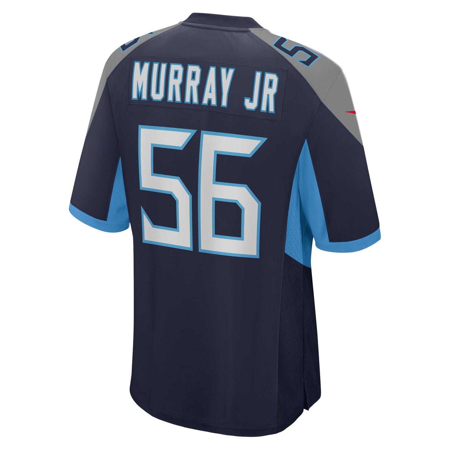 Tennessee Titans Kenneth Murray Jr. Navy Game Jersey JS2086