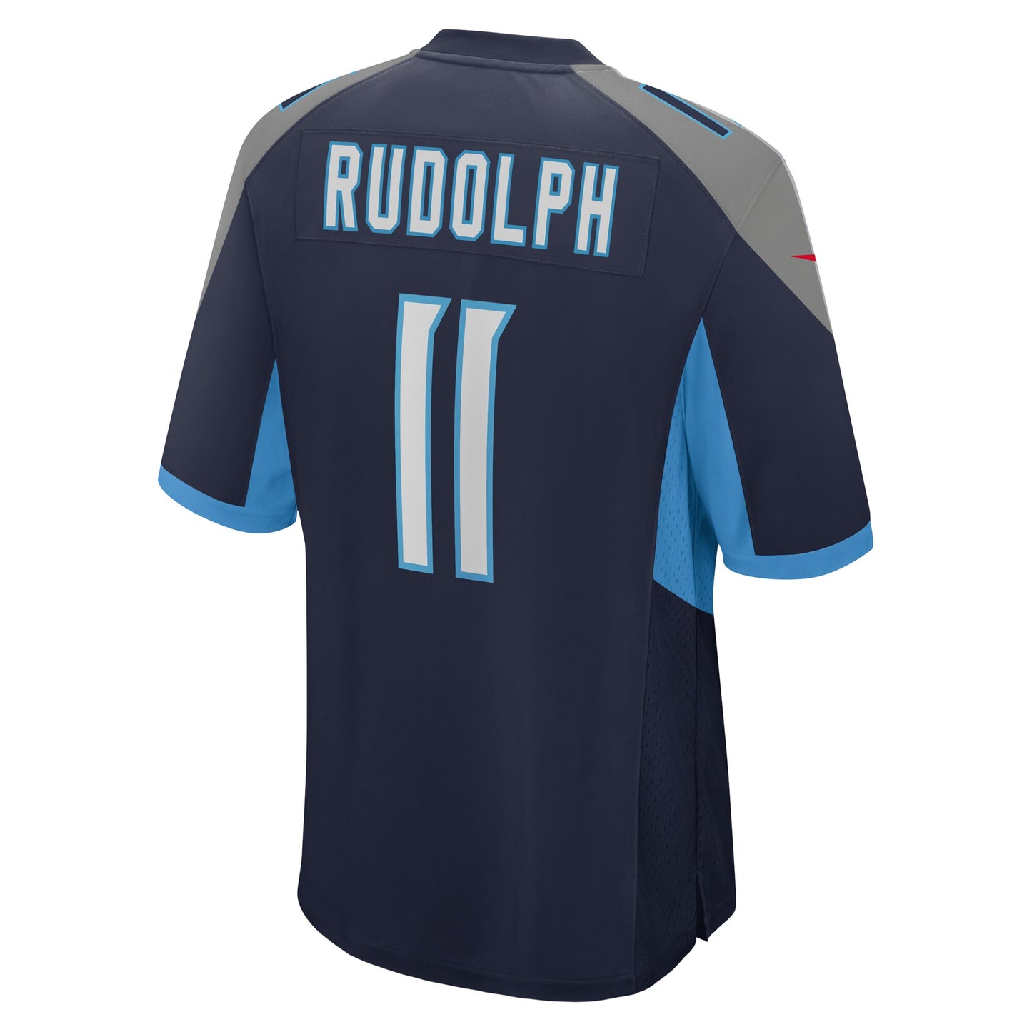 Tennessee Titans Mason Rudolph Navy Game Jersey JS7547