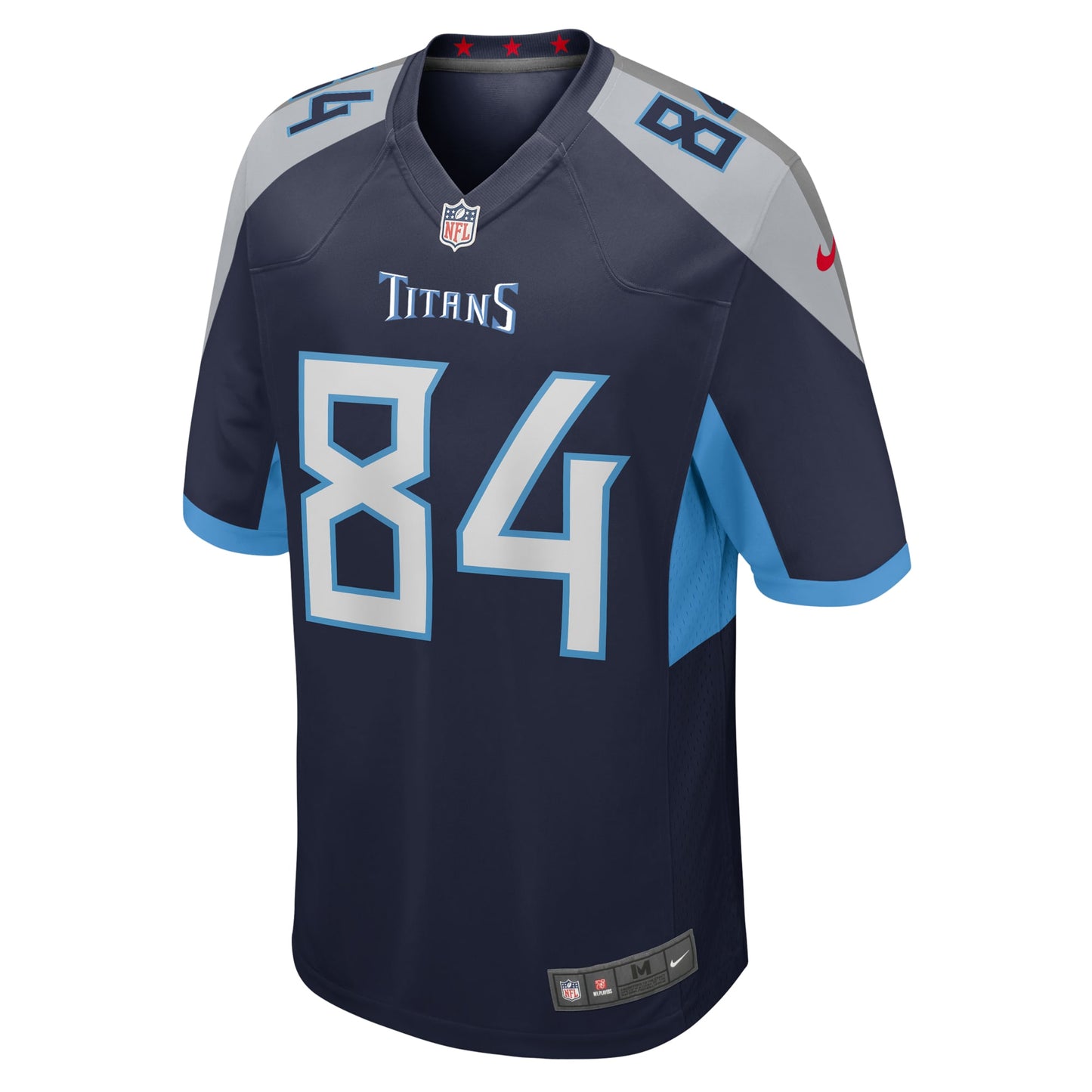 Tennessee Titans Nick Vannett Navy Game Jersey JS9624