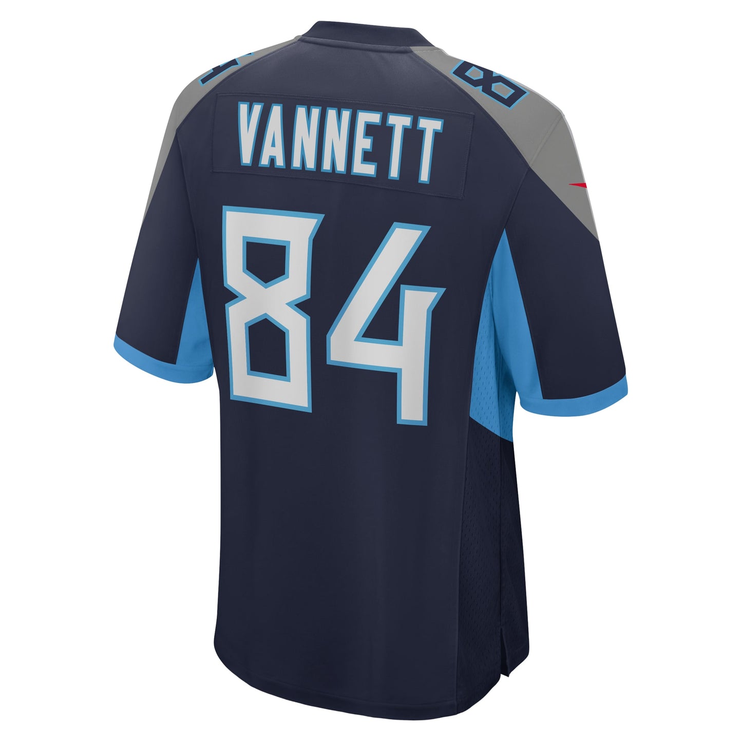 Tennessee Titans Nick Vannett Navy Game Jersey JS9624