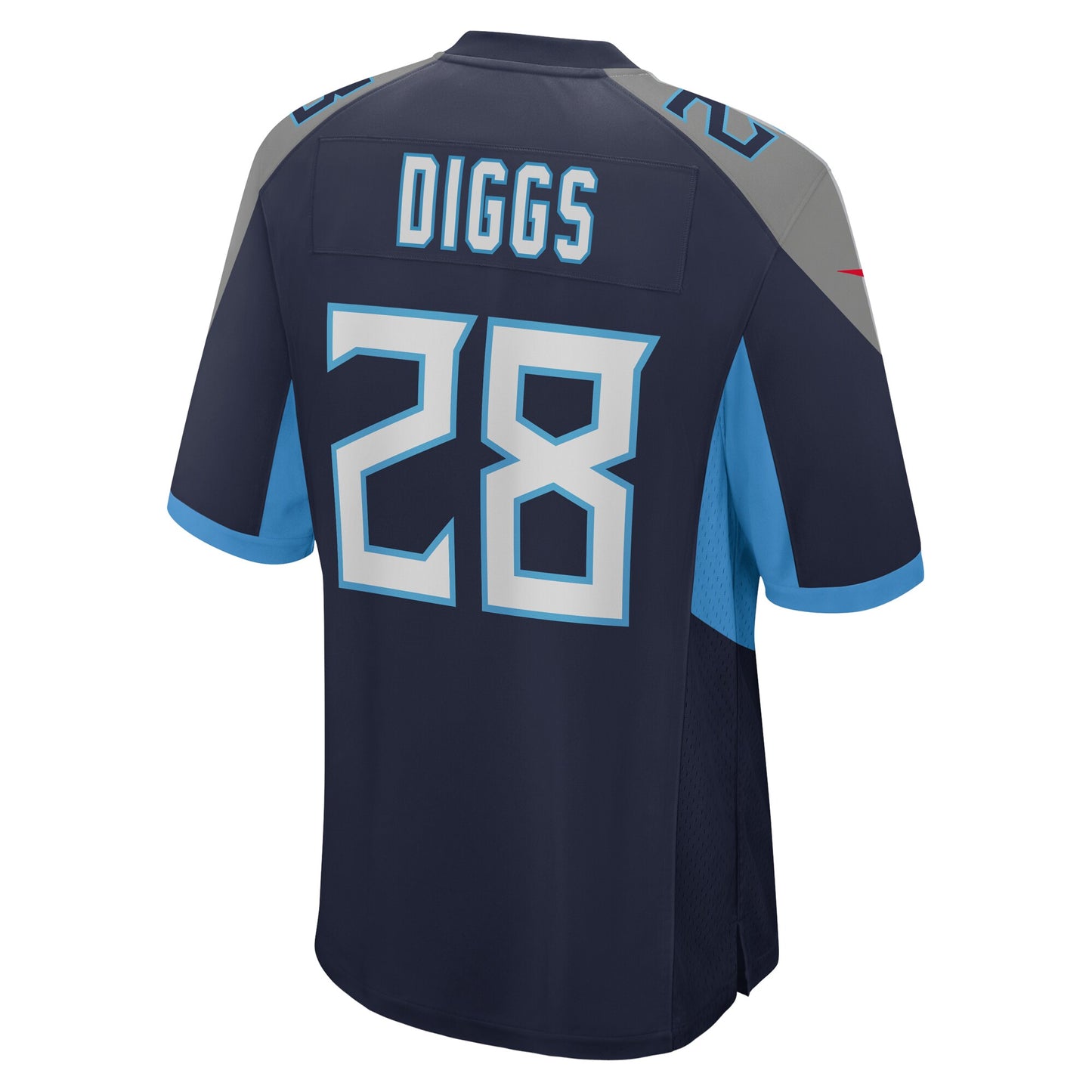 Tennessee Titans Quandre Diggs Navy Game Jersey JS1708