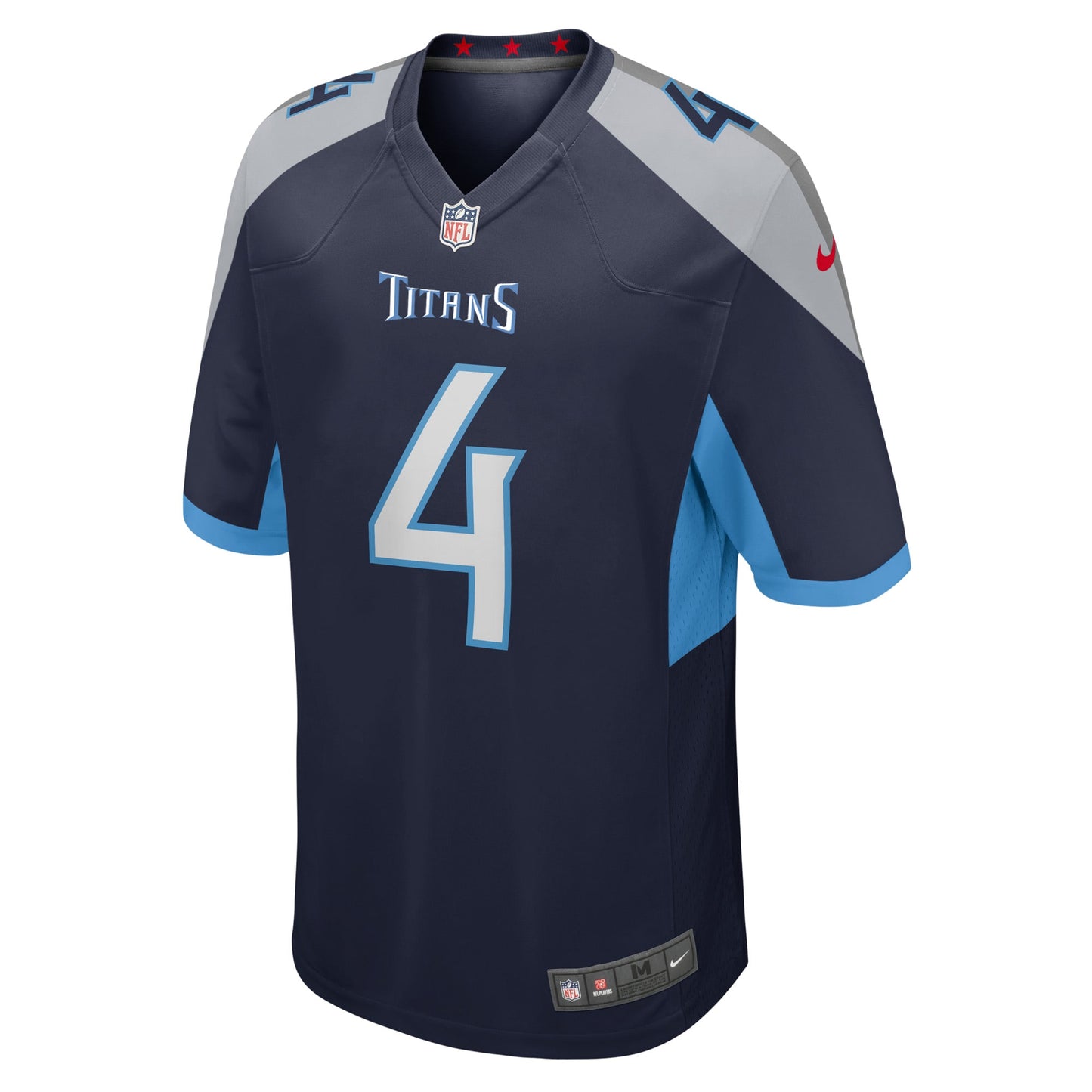 Tennessee Titans Ryan Stonehouse Navy Game Player Jersey JS9228