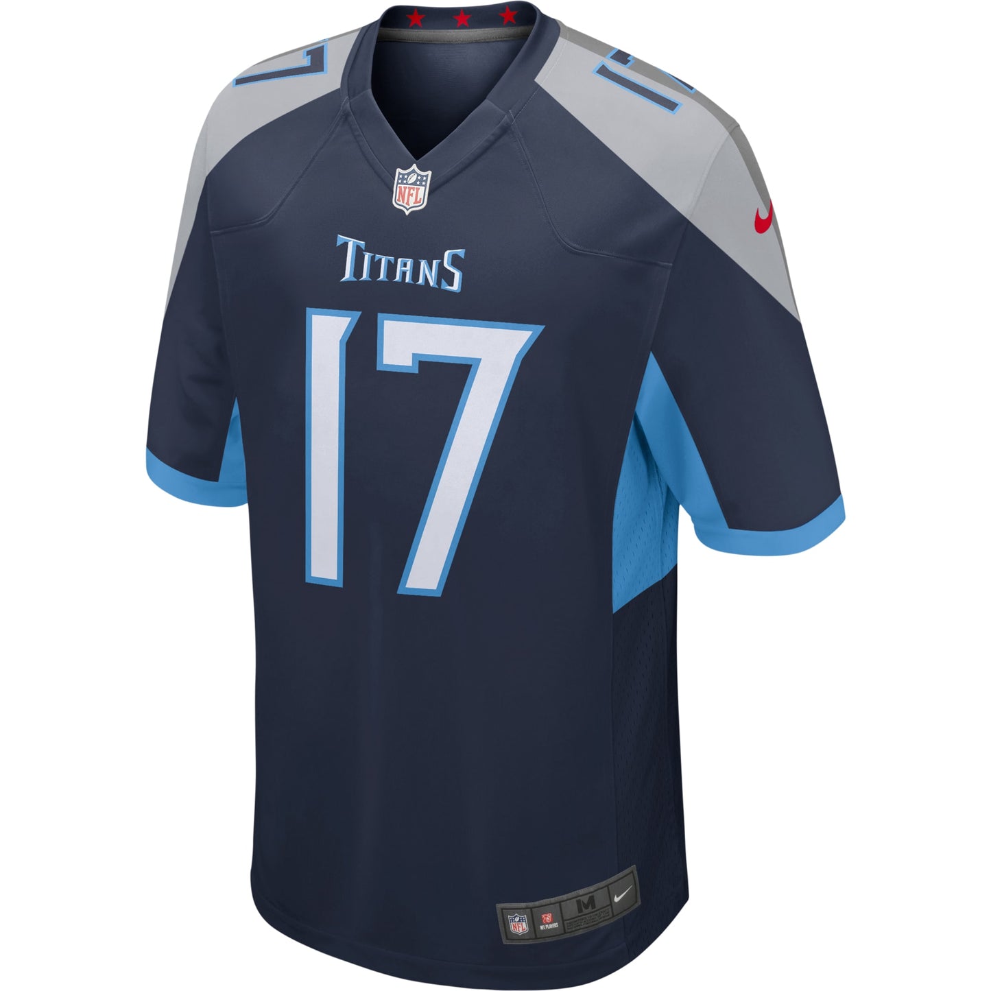 Tennessee Titans Ryan Tannehill Navy Game Player Jersey JS6184