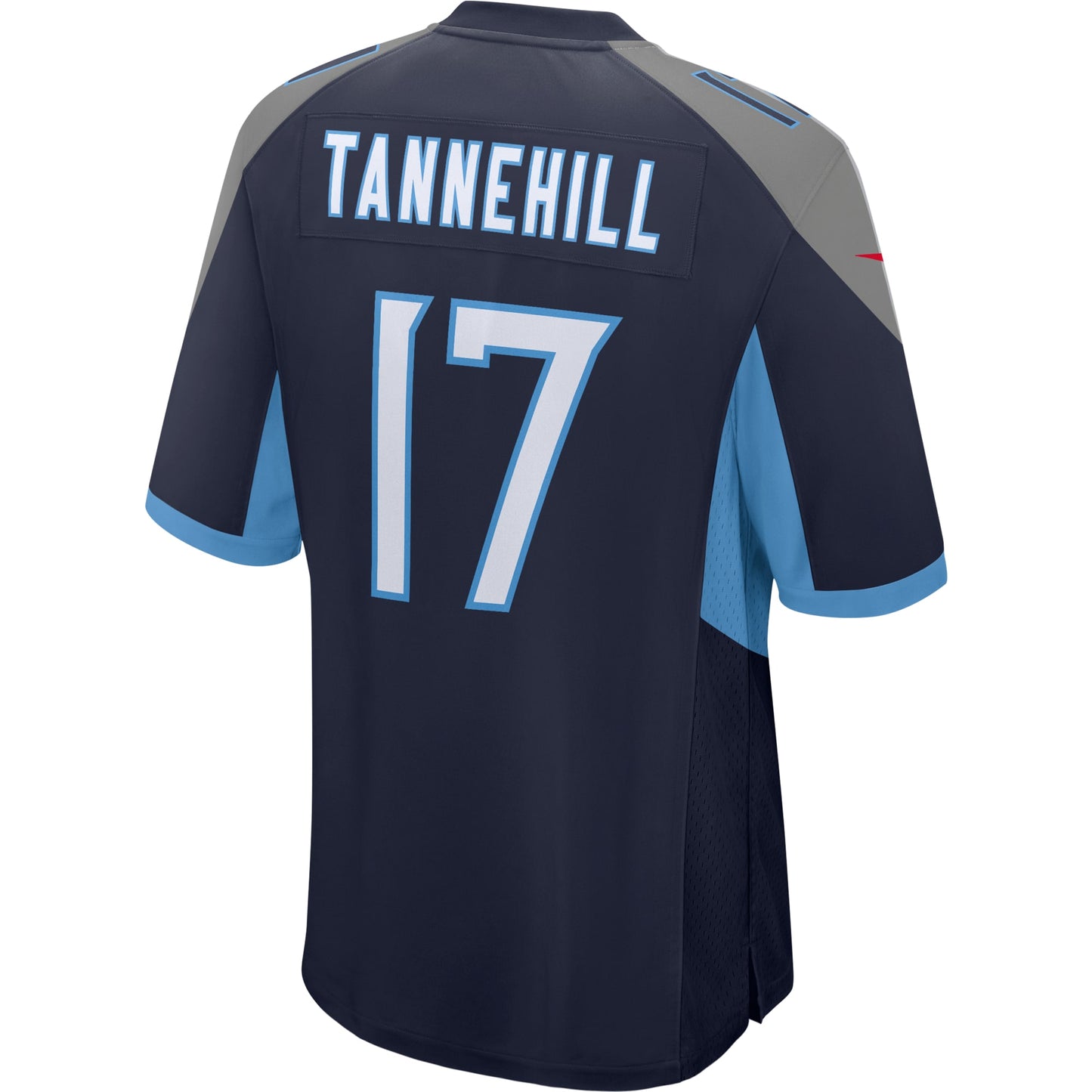 Tennessee Titans Ryan Tannehill Navy Game Player Jersey JS6184