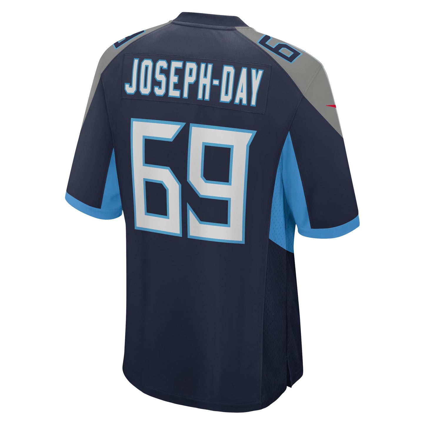 Tennessee Titans Sebastian Joseph-Day Navy Game Jersey JS2643