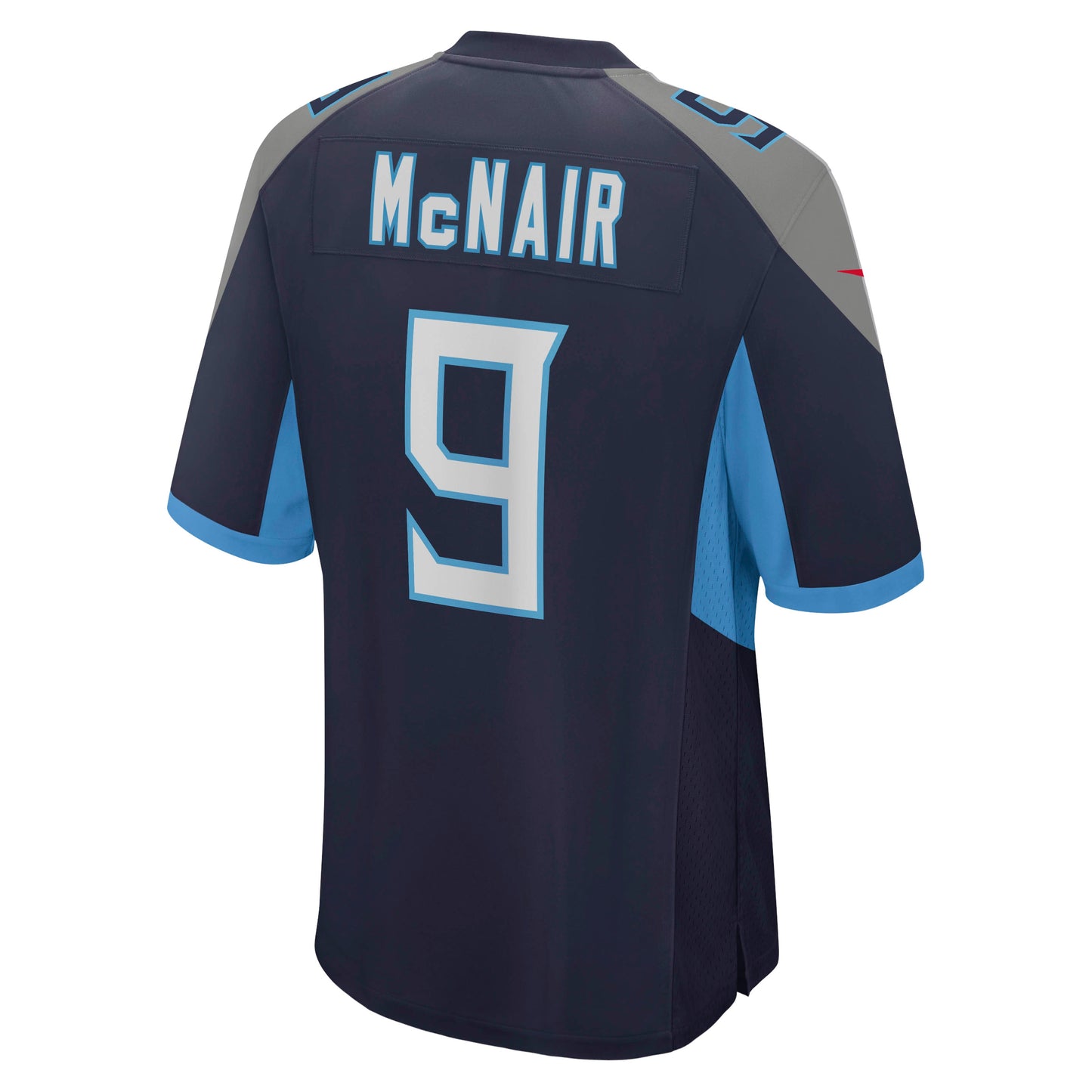 Tennessee Titans Steve McNair Navy Game Retired Player Jersey JS6583