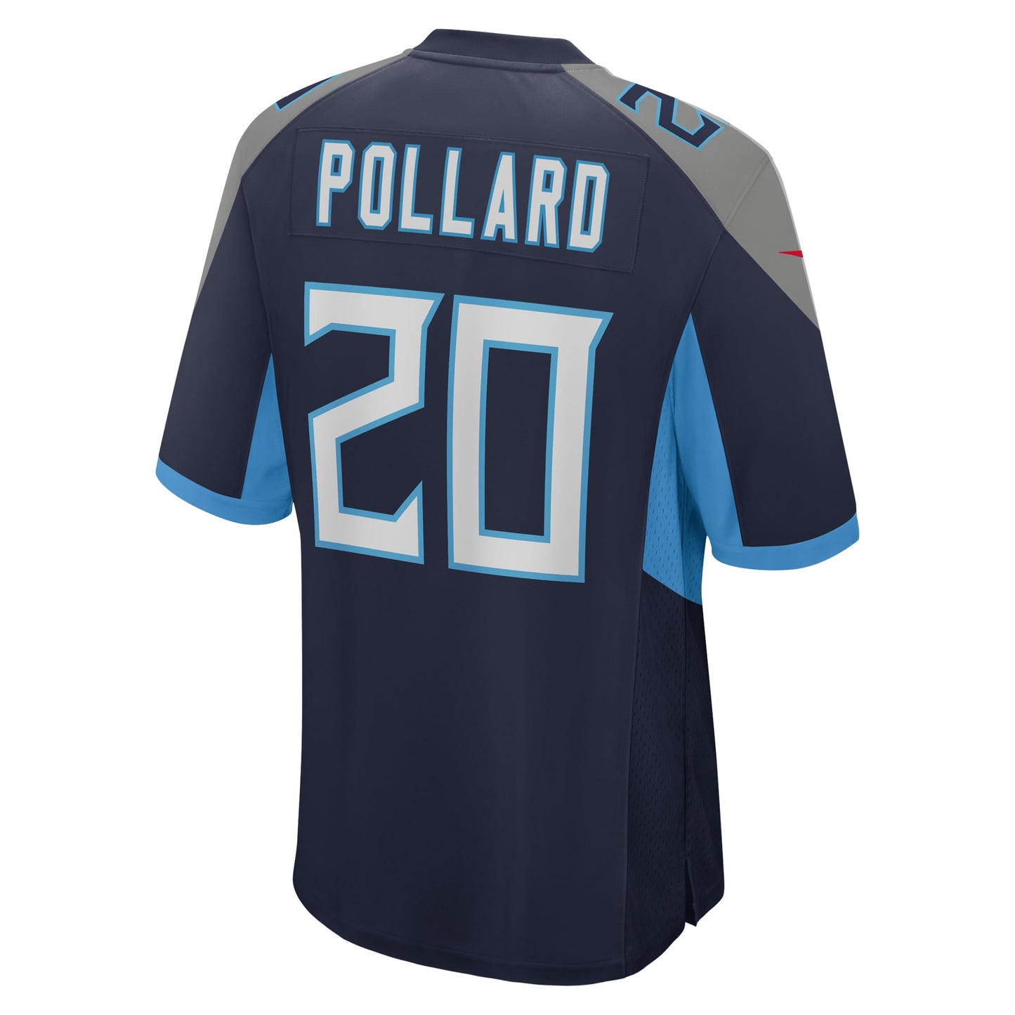 Tennessee Titans Tony Pollard Navy Game Player Jersey JS5574