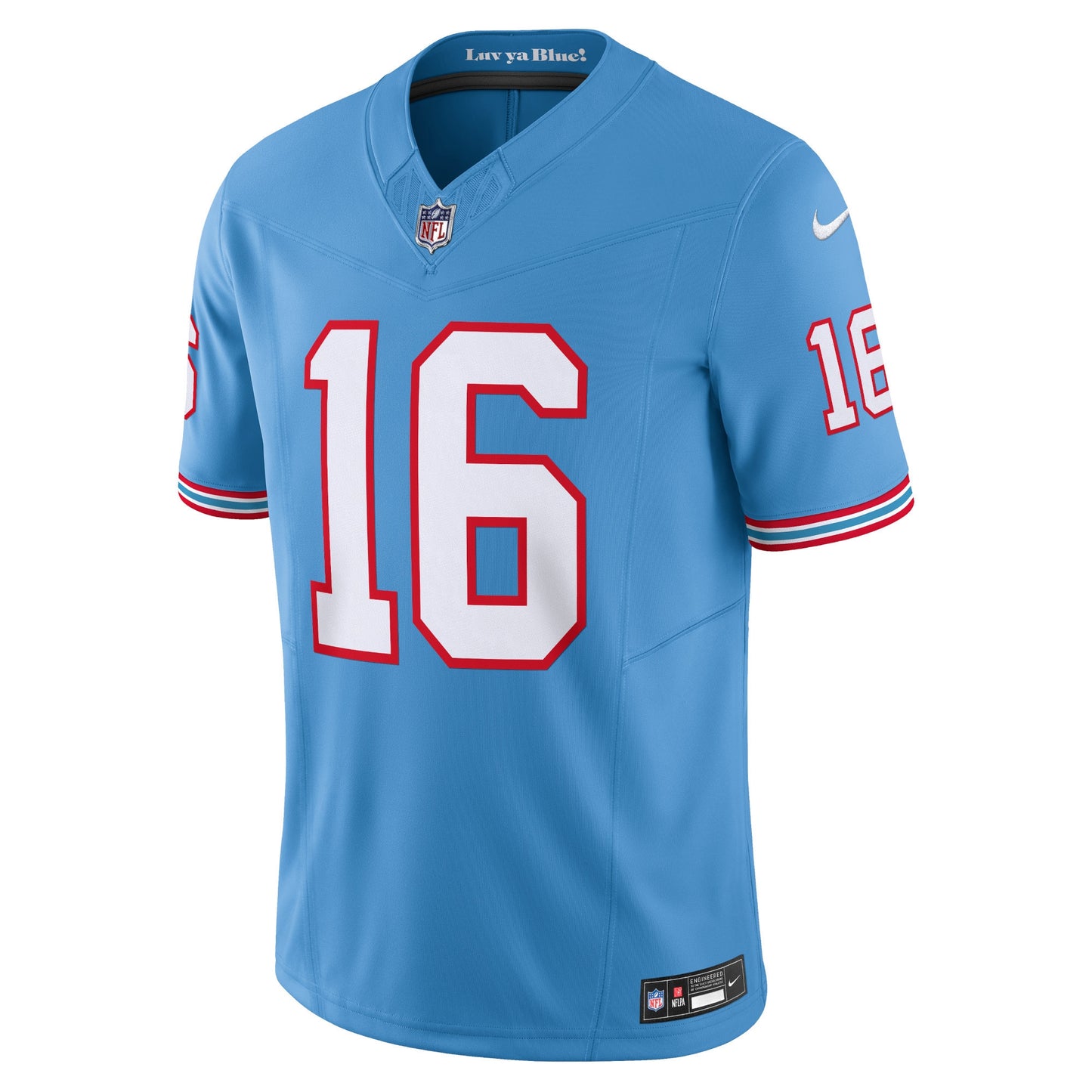 Tennessee Titans Treylon Burks Light Blue Vapor F.U.S.E. Limited Jersey JS8687