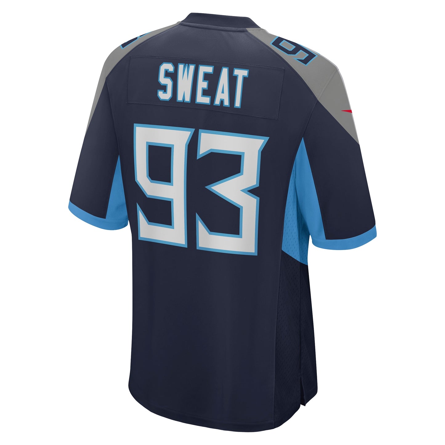 Tennessee Titans T'Vondre Sweat Navy Team Game Jersey JS9080
