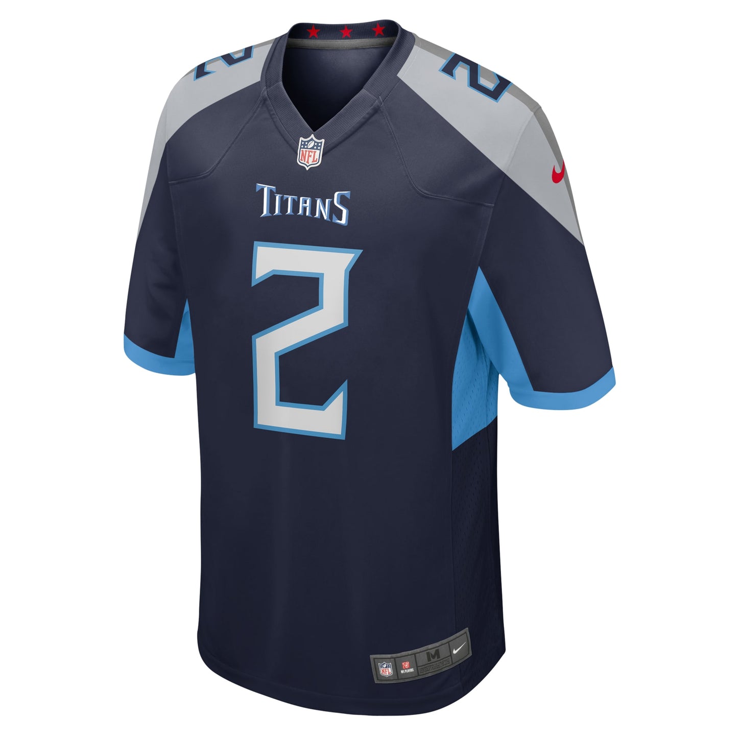 Tennessee Titans Tyjae Spears Navy Game Jersey JS4208