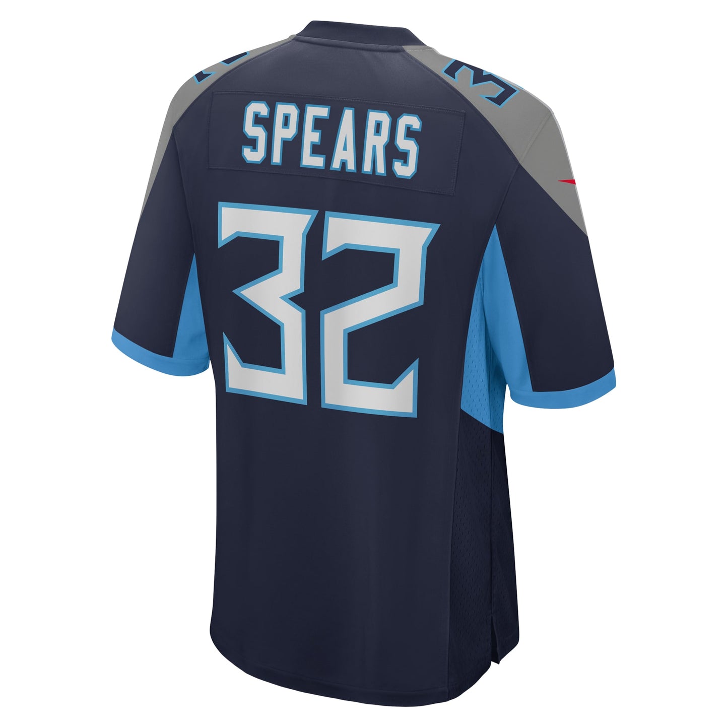 Tennessee Titans Tyjae Spears Navy Team Game Jersey JS3355