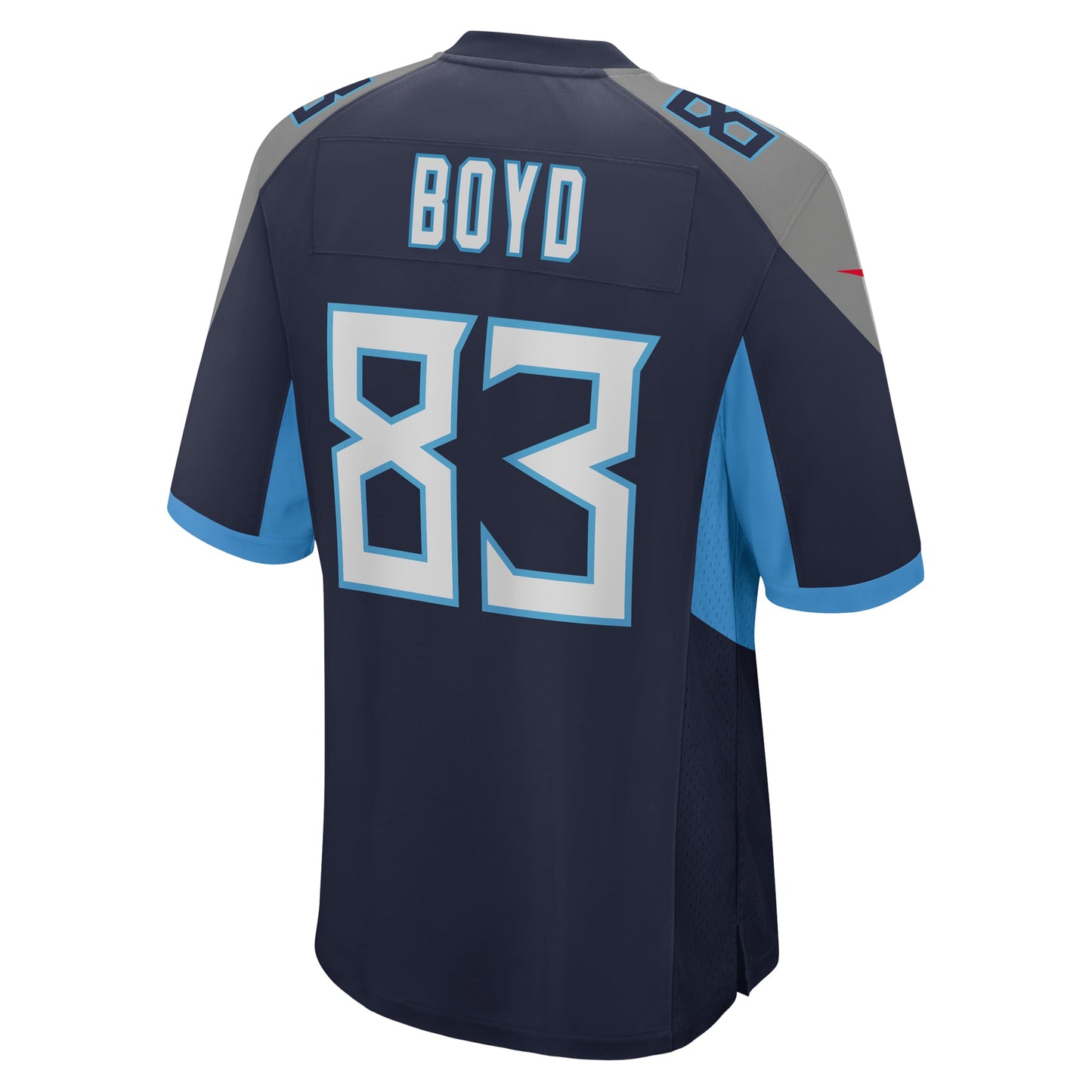 Tennessee Titans Tyler Boyd Navy Game Jersey JS3634