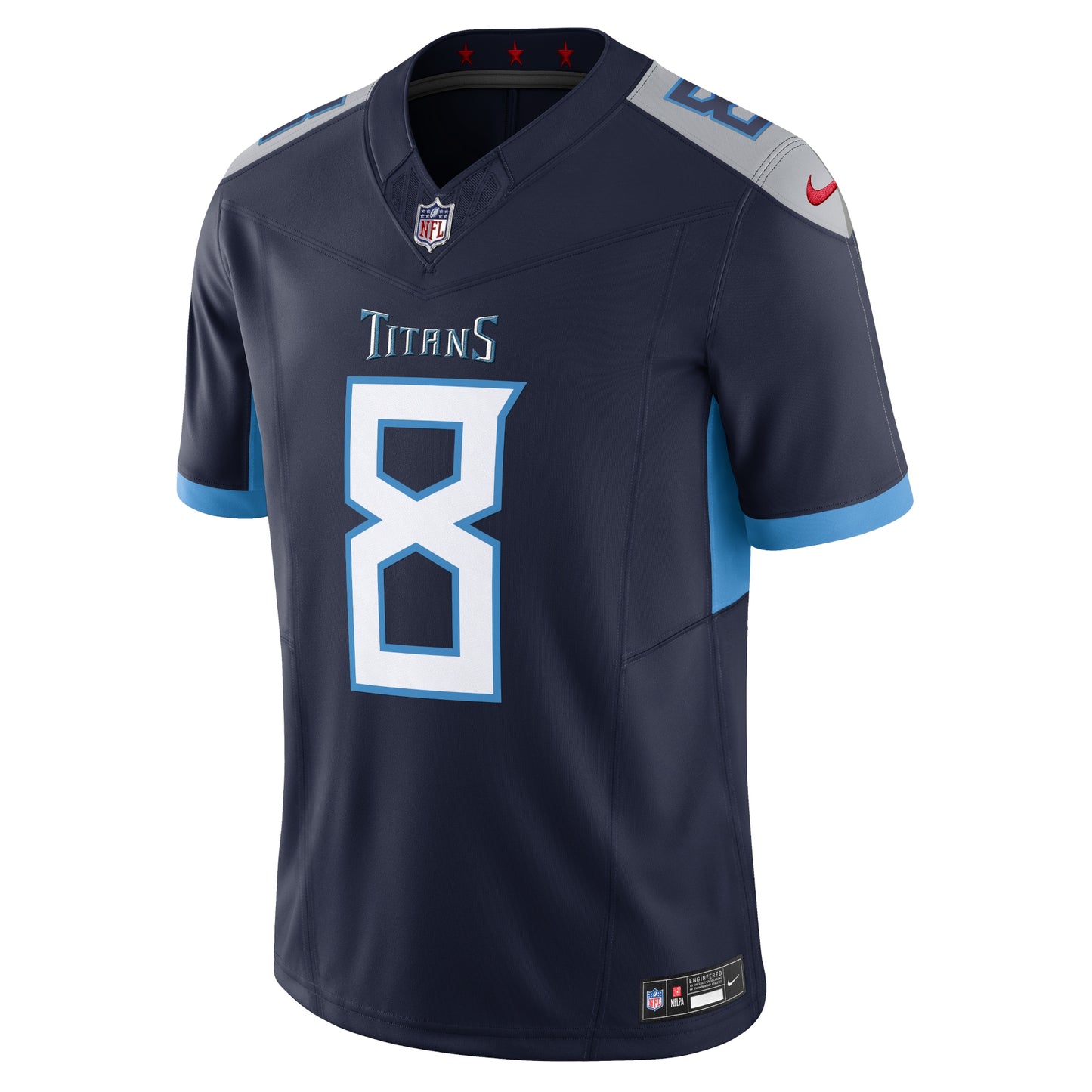 Tennessee Titans Will Levis Navy Vapor F.U.S.E. Limited Jersey JS4331