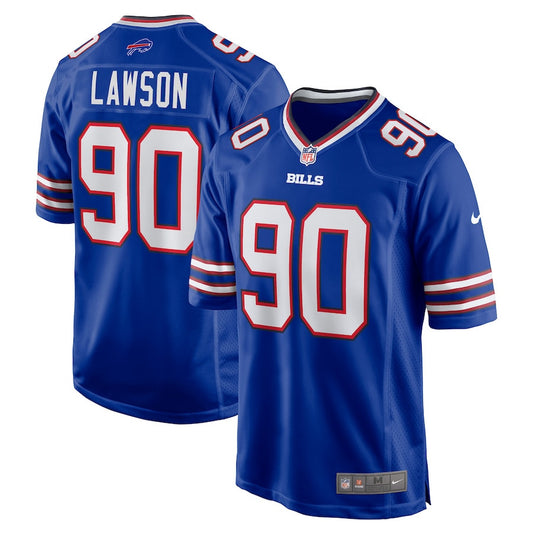 Shaq Lawson 90 Buffalo Bills Game Jersey – Royal JS1595