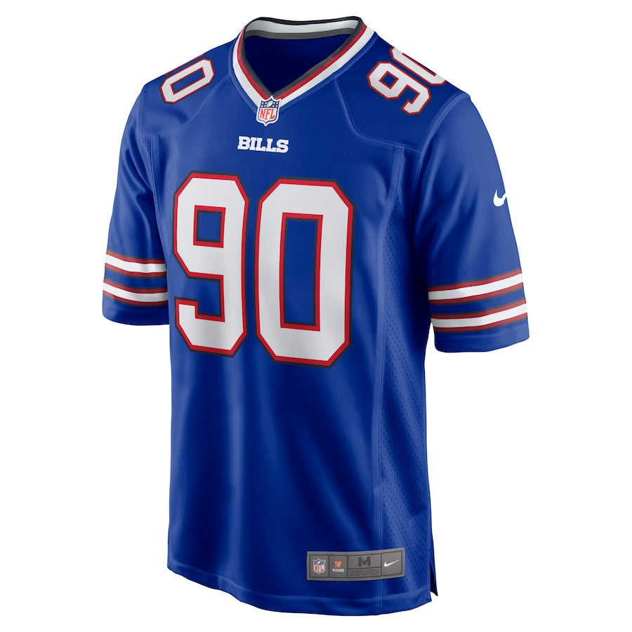 Shaq Lawson 90 Buffalo Bills Game Jersey – Royal JS1595