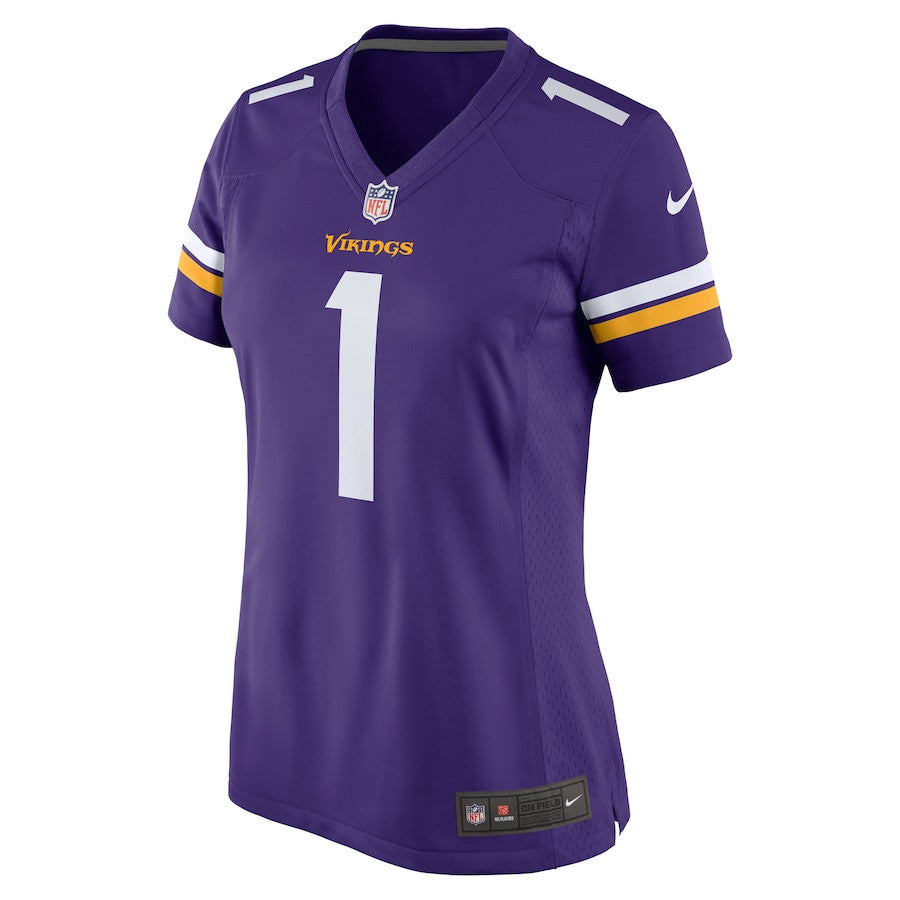 Shaquill Griffin 1 Minnesota Vikings Team Game Jersey – Purple JS1205