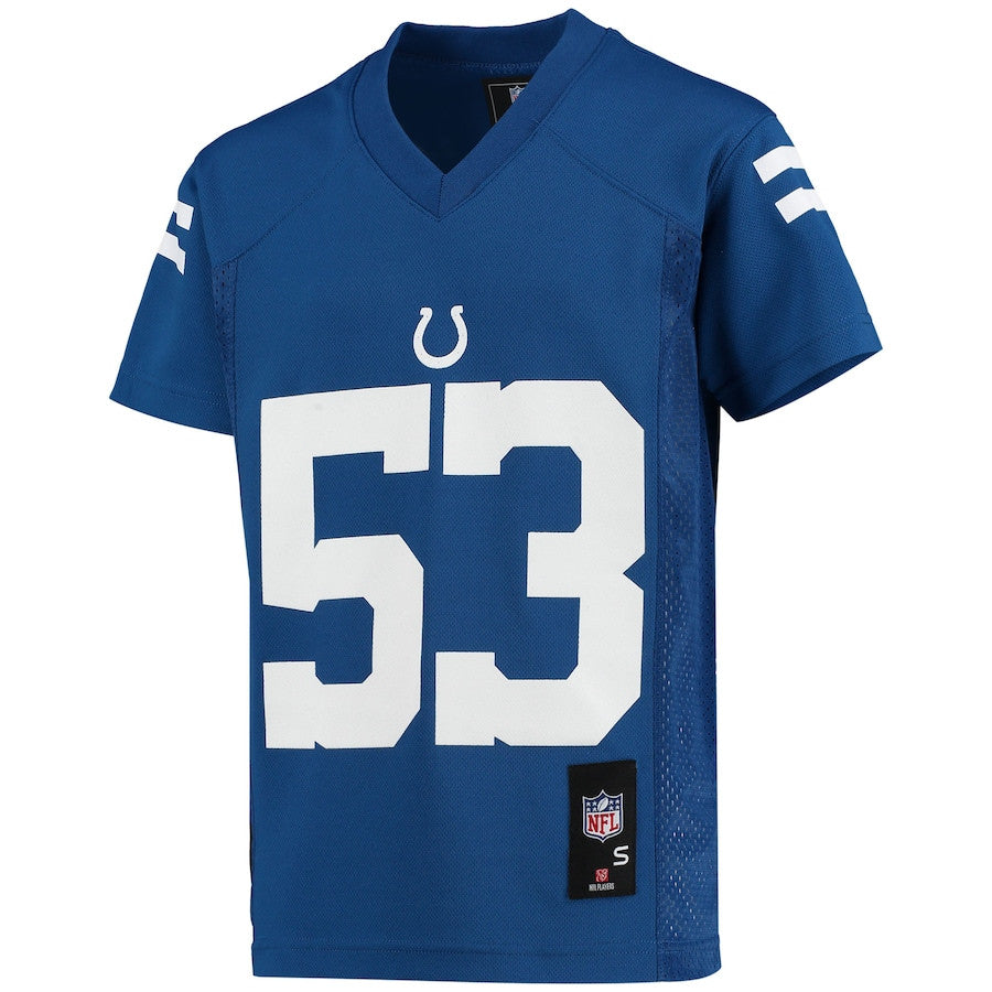 Shaquille Leonard 53 Indianapolis Colts Jersey – Royal JS6676