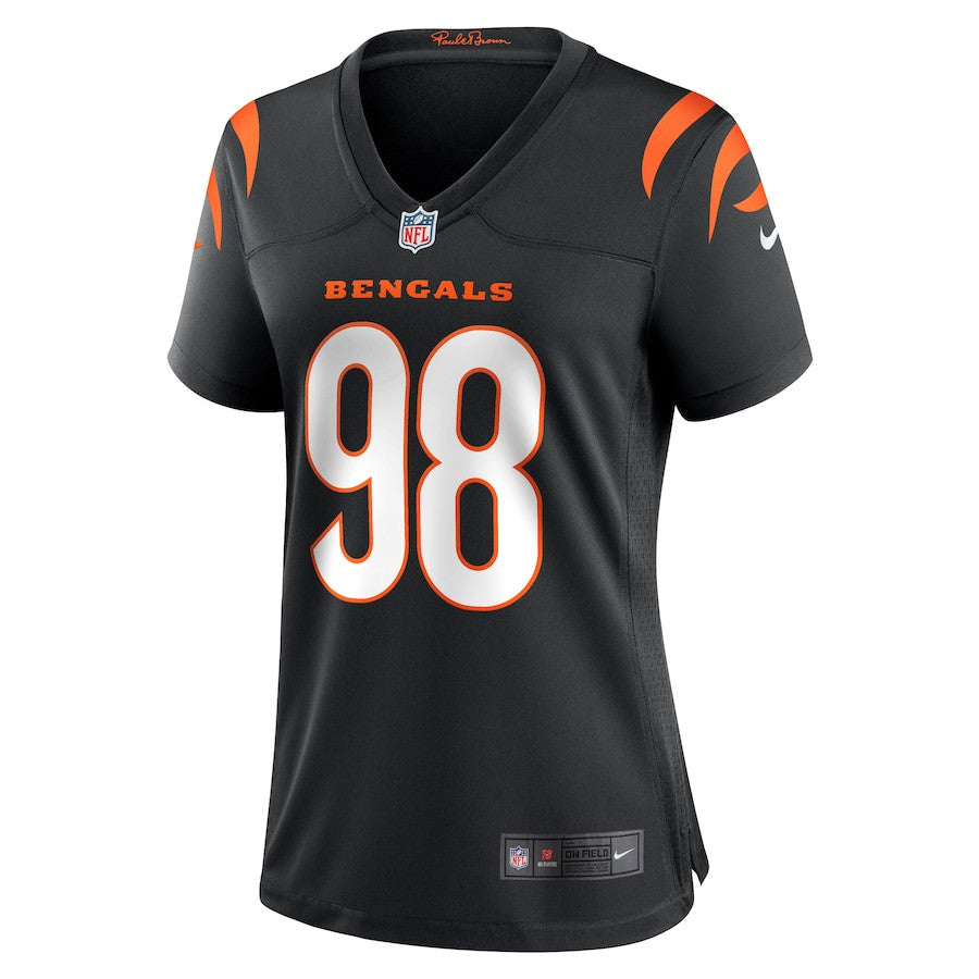 Sheldon Rankins 98 Cincinnati Bengals Game Jersey – Black JS9749