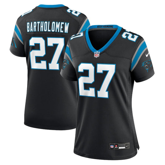 Shemar Bartholomew 27 Carolina Panthers Game Jersey – Black JS6101