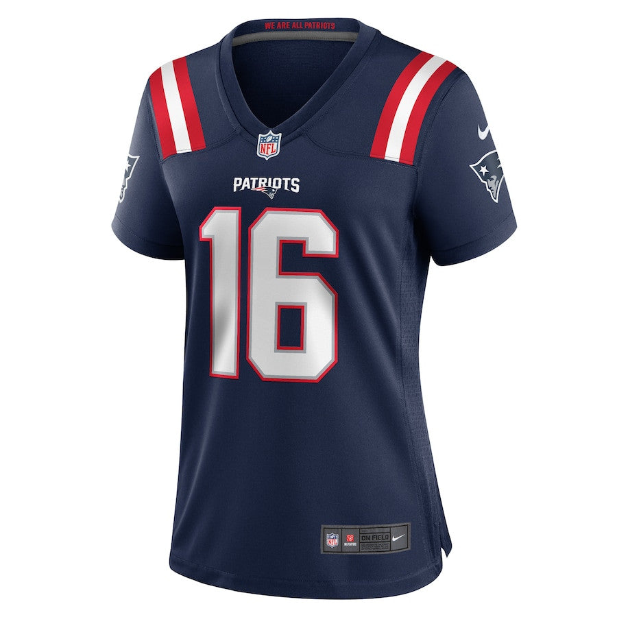 Sione Takitaki 16 New England Patriots Team Game Jersey – Navy JS8819