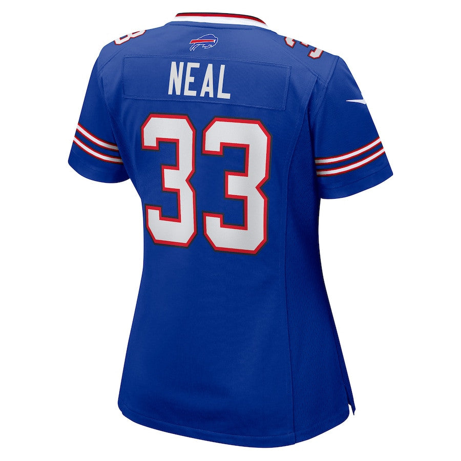 Siran Neal 33 Buffalo Bills Game Jersey – Royal JS2548