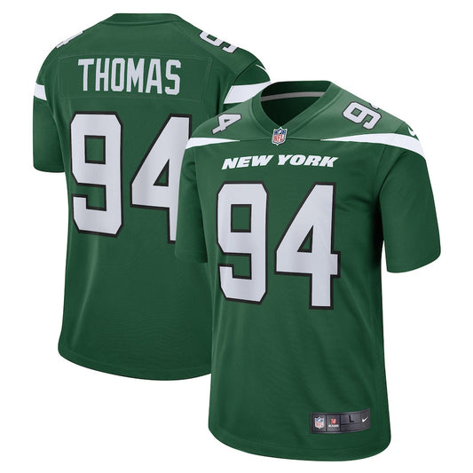 Solomon Thomas 94 New York Jets Game Jersey – Gotham Green JS3871