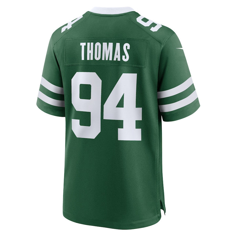 Solomon Thomas 94 New York Jets Team Game Jersey – Legacy Green JS7266