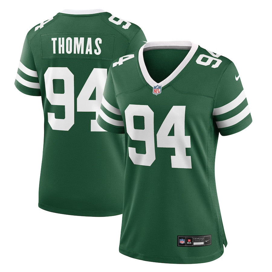 Solomon Thomas 94 New York Jets Team Game Jersey – Legacy Green JS3824