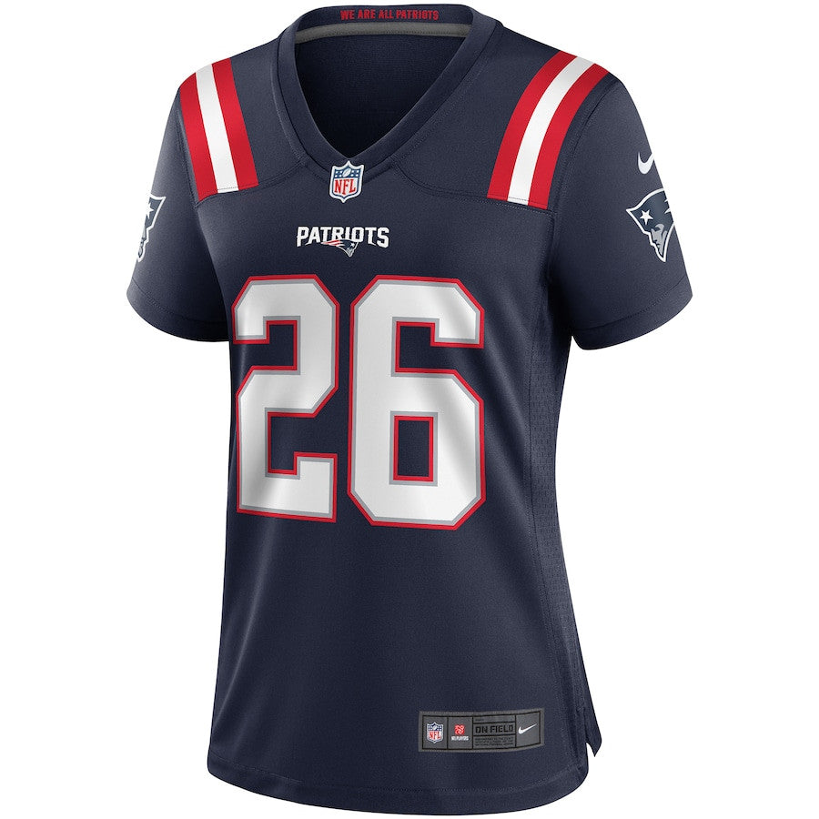 Sony Michel 26 New England Patriots Game Jersey – Navy JS9557