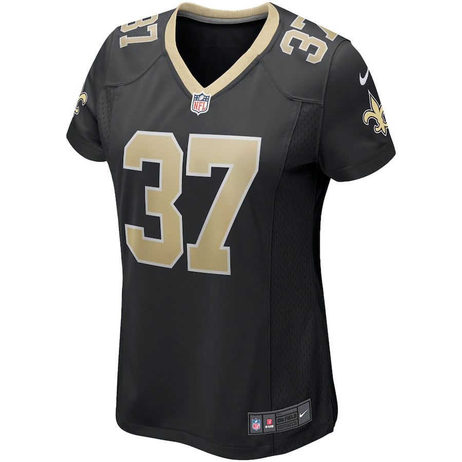 Steve Gleason 37 New Orleans Saints Game Retired Jersey – Black JS1302