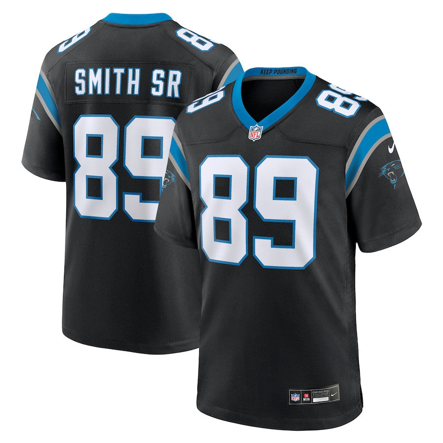 Steve Smith Sr. 89 Carolina Panthers Team Game Jersey – Black JS8712