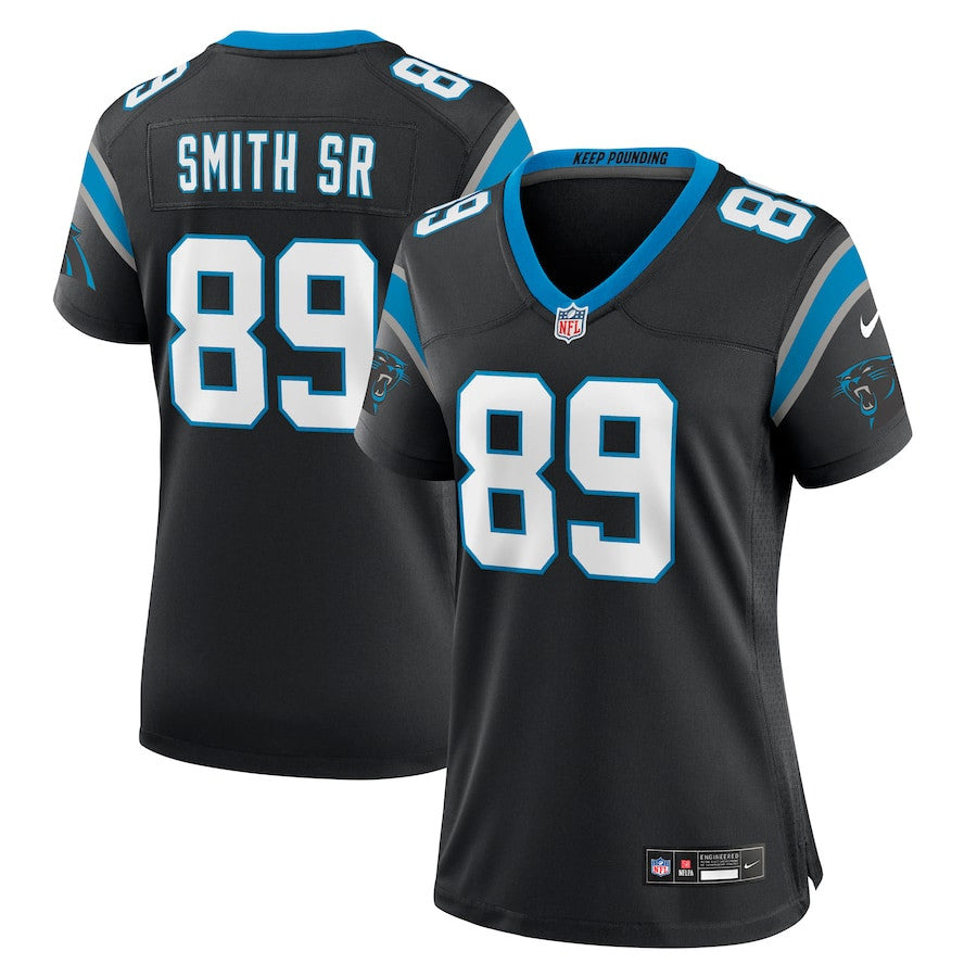 Steve Smith Sr. 89 Carolina Panthers Team Game Jersey – Black JS1774