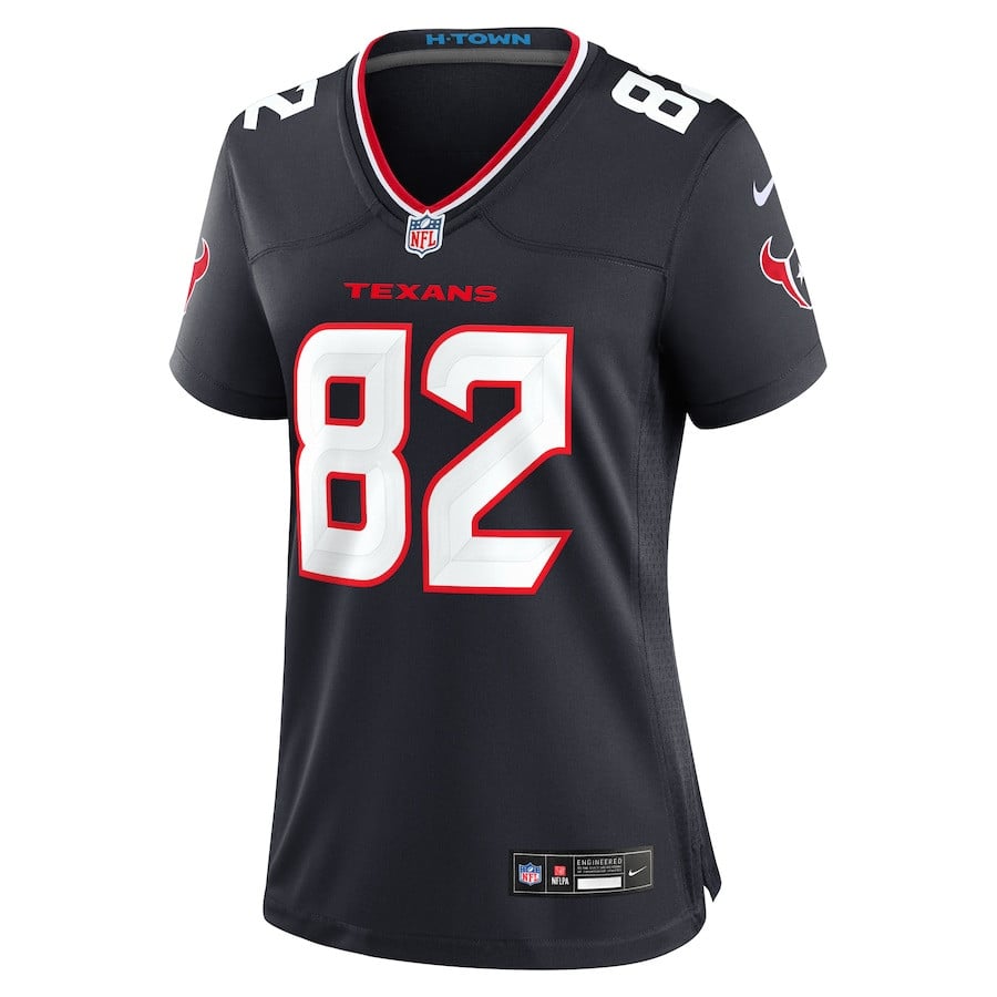 Steven Sims 82 Houston Texans Team Game Jersey – Navy JS5925