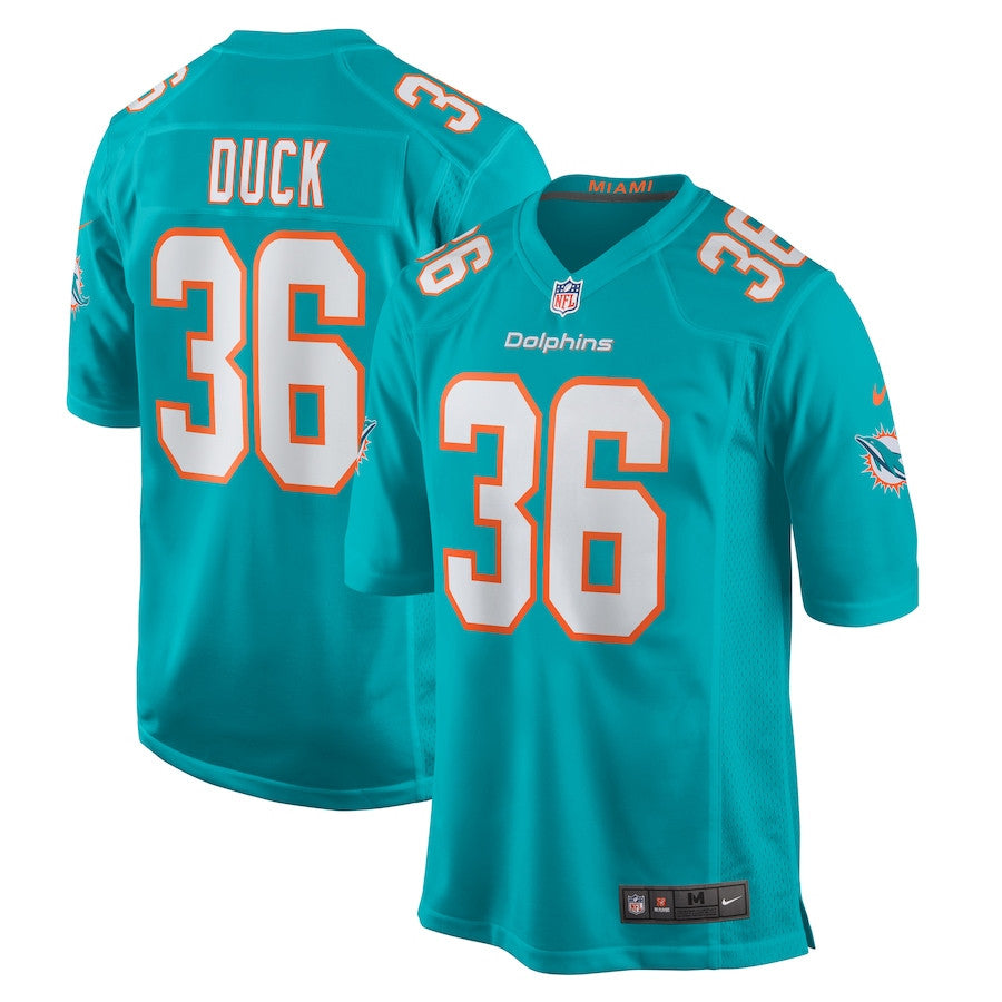 Storm Duck 36 Miami Dolphins Game Jersey – Aqua JS8733