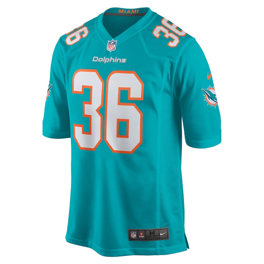 Storm Duck 36 Miami Dolphins Game Jersey – Aqua JS8733