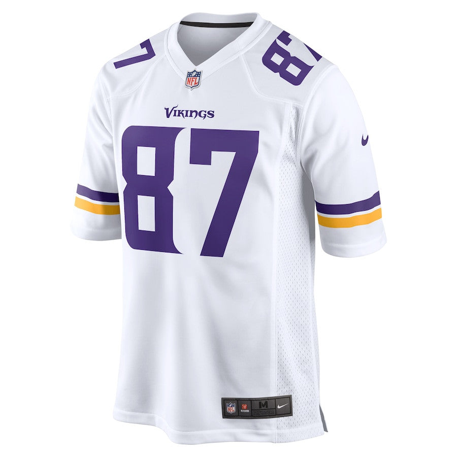 T.J. Hockenson 87 Minnesota Vikings Game Jersey – White JS2861