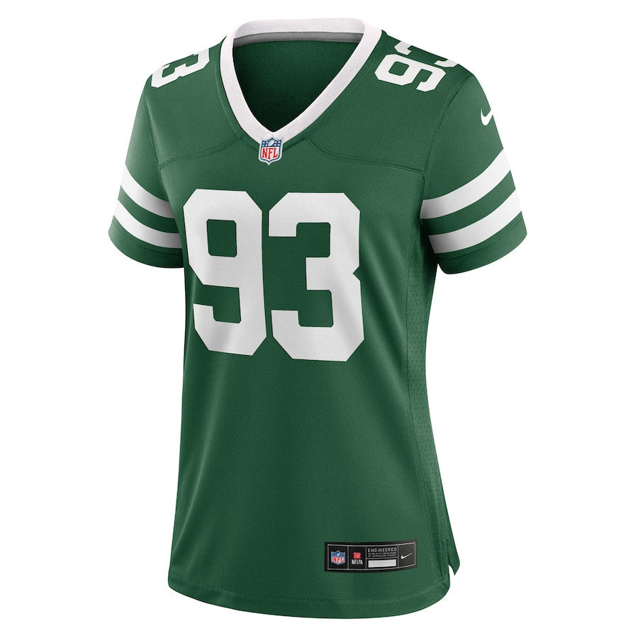 Takk McKinley 93 New York Jets Team Game Jersey – Legacy Green JS4068