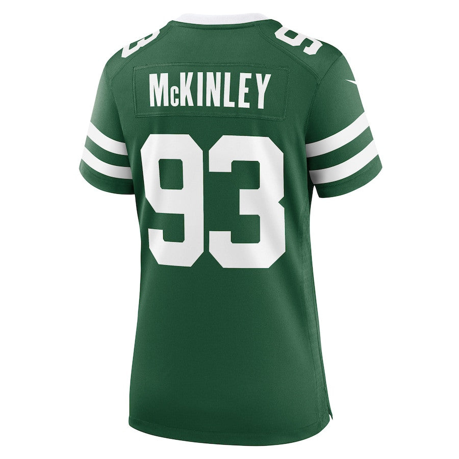 Takk McKinley 93 New York Jets Team Game Jersey – Legacy Green JS4068