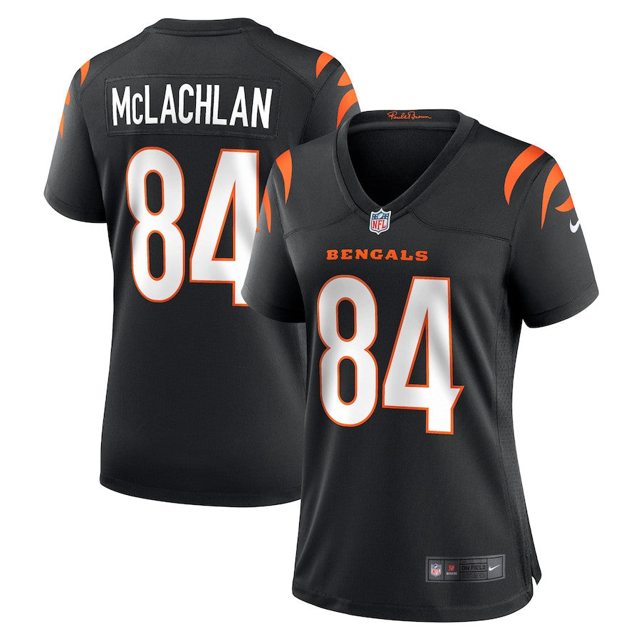 Tanner McLachlan 84 Cincinnati Bengals Game Jersey – Black JS3428