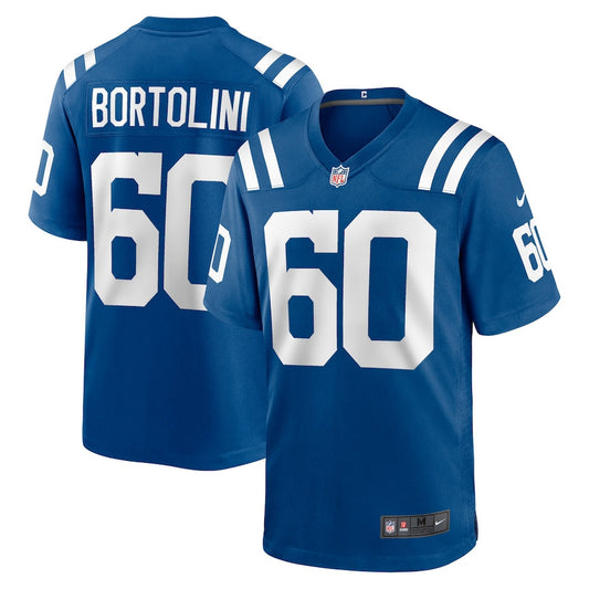 Tanor Bortolini 60 Indianapolis Colts Game Jersey – Royal JS4828