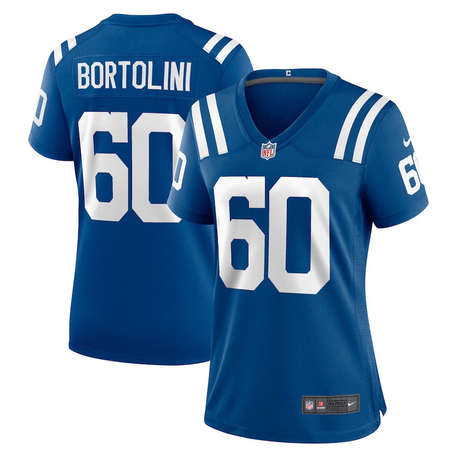 Tanor Bortolini 60 Indianapolis Colts Game Jersey – Royal JS4412