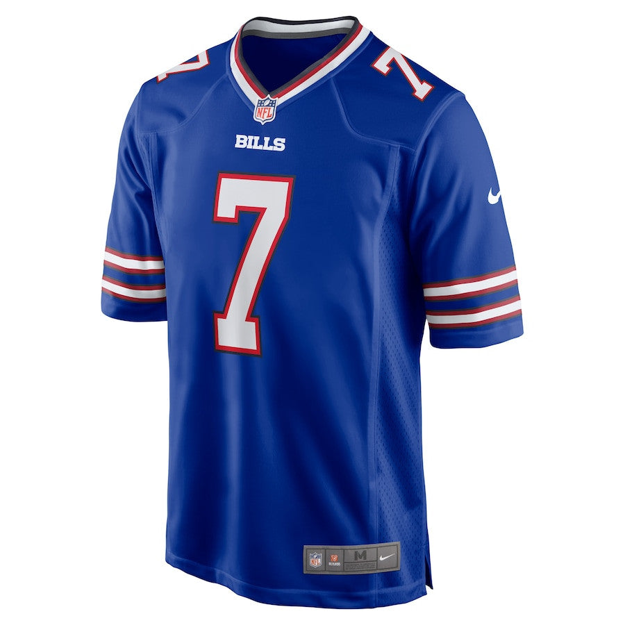 Taron Johnson 7 Buffalo Bills Game Jersey – Royal JS2920